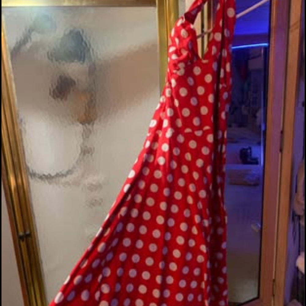 Red Polka Dot Dress